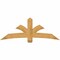 Ekena Millwork Davenport Rough Sawn Timber Gable Bracket, Western Red Cedar, 72"W x 27"H x 2"D x 6"F, 9/12 Pitch GBW072X27X0206DAV00RWR - alternate 1